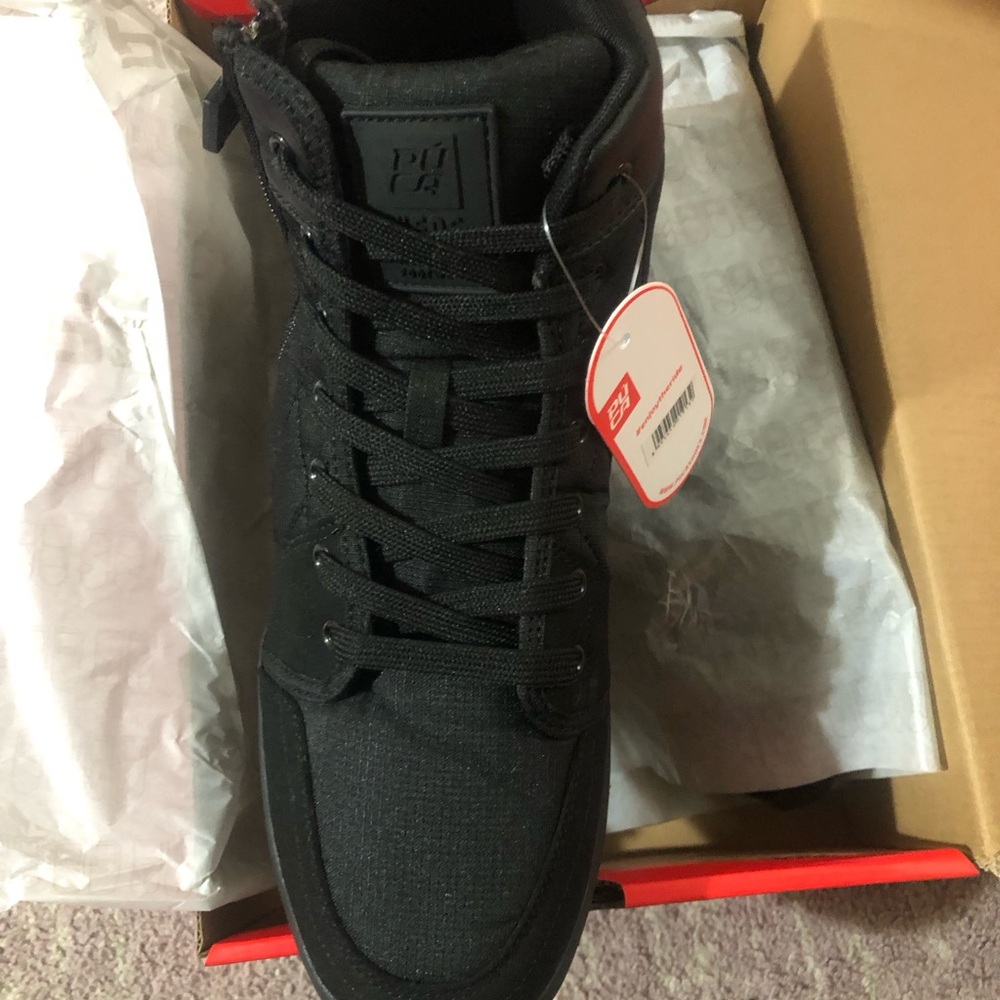 Puma Men's Black High-Top Boots